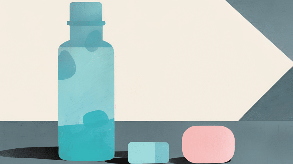 Aster Springs Featured Image - abstract drawing medication bottle