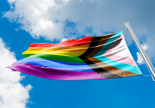 Aster Springs Ohio - LGBTQIA flags