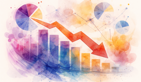 Aster Springs - Blog Image - soft watercolor of graphs and charts representing statistics and data