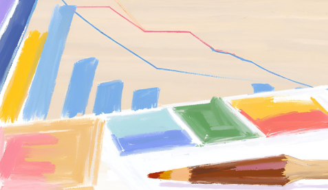 Aster Springs Featured Image - oil painting of graphs